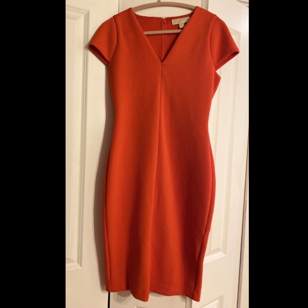 COPY - Michael Kors, orange dress